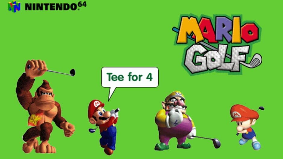 Скриншот 1 из Mario Golf