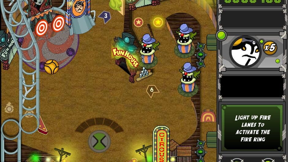 Скриншот 1 из Ben 10: Cannonbolt Pinball - Ghostfreak's Revenge