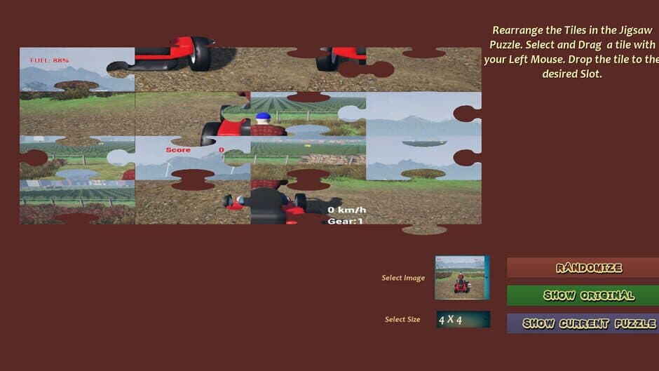 Скриншот 3 из Lawnmower Game Jigsaw