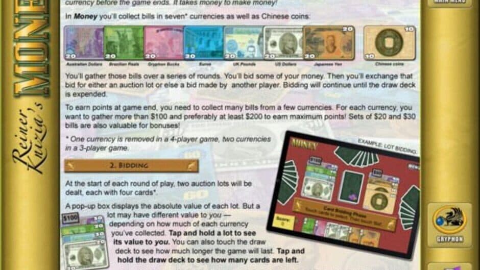 Скриншот 3 из Reiner Knizia's Money