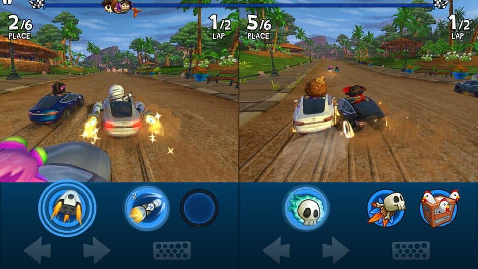 Скриншот 3 из Beach Buggy Racing 2: Tesla Edition