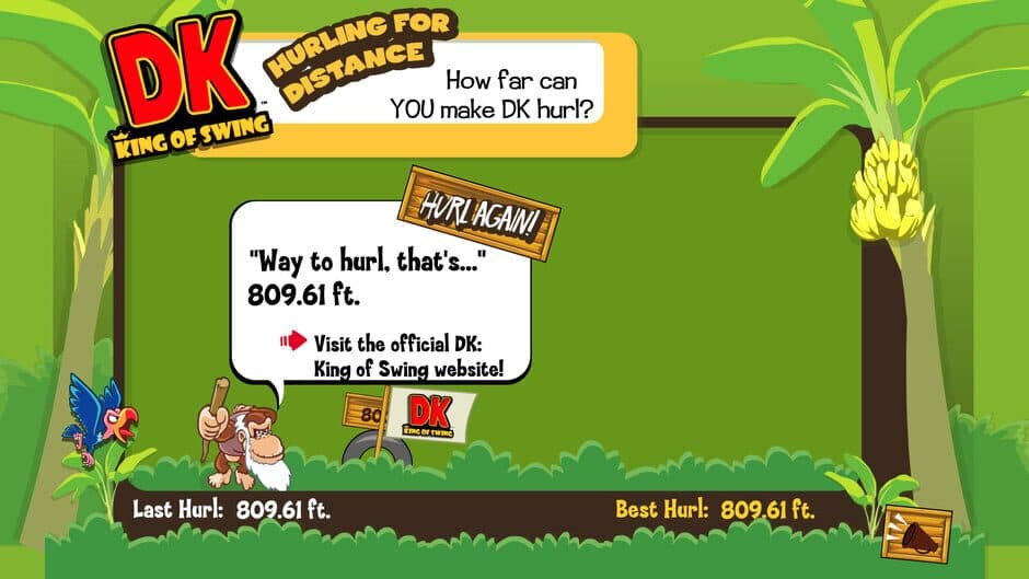 Скриншот 3 из DK: King of Swing - Hurling for Distance
