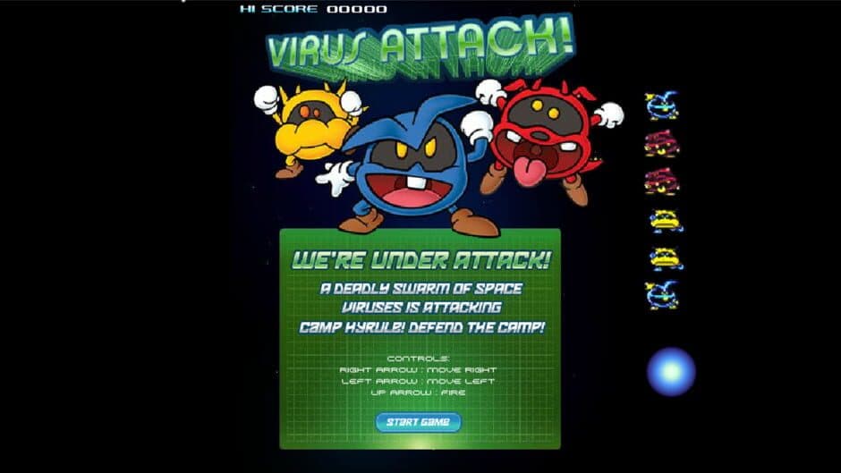 Скриншот 1 из Virus Attack!