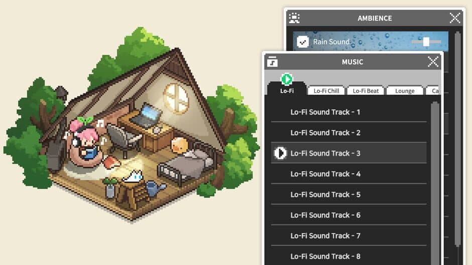 Скриншот 3 из Mini Cozy Room: Lo-Fi