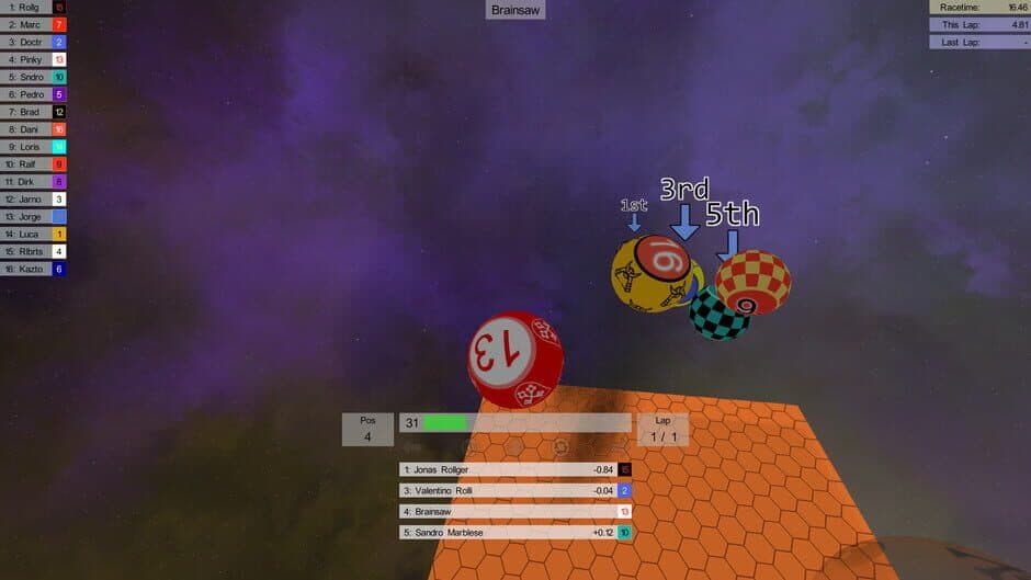 Скриншот 1 из MarbleGP