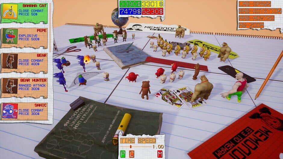 Скриншот 1 из Memology: War of Memes