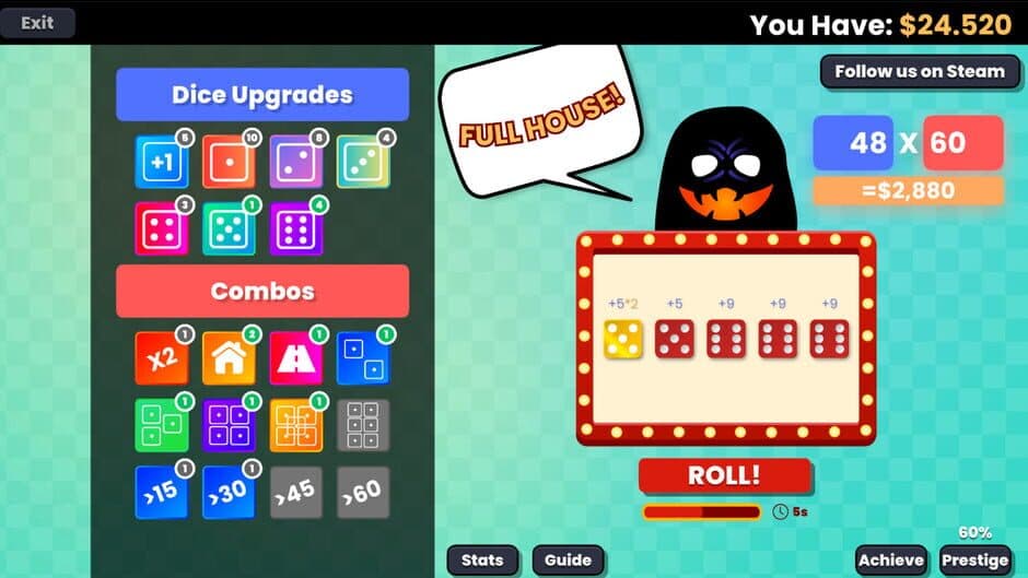 Скриншот 1 из Mini Idle Dice Monster