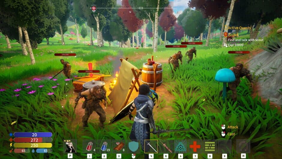 Скриншот 9 из Monster Girl Saga: Fallen Heroes