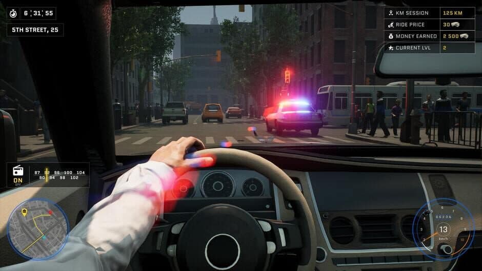 Скриншот 2 из Taxi Simulator Driver: NY City Rides