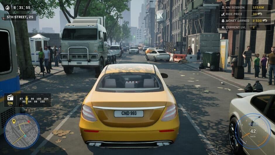 Скриншот 7 из Taxi Simulator Driver: NY City Rides