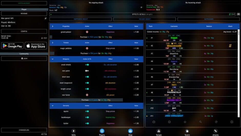 Скриншот 3 из Progress Knight: Multiplayer