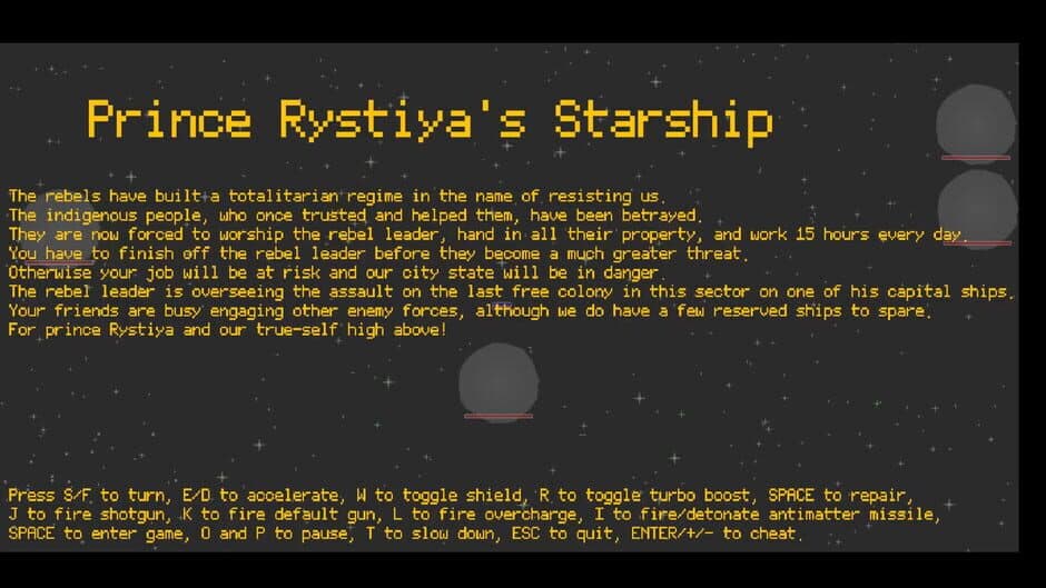 Скриншот 1 из Prince Rystiya's Starship