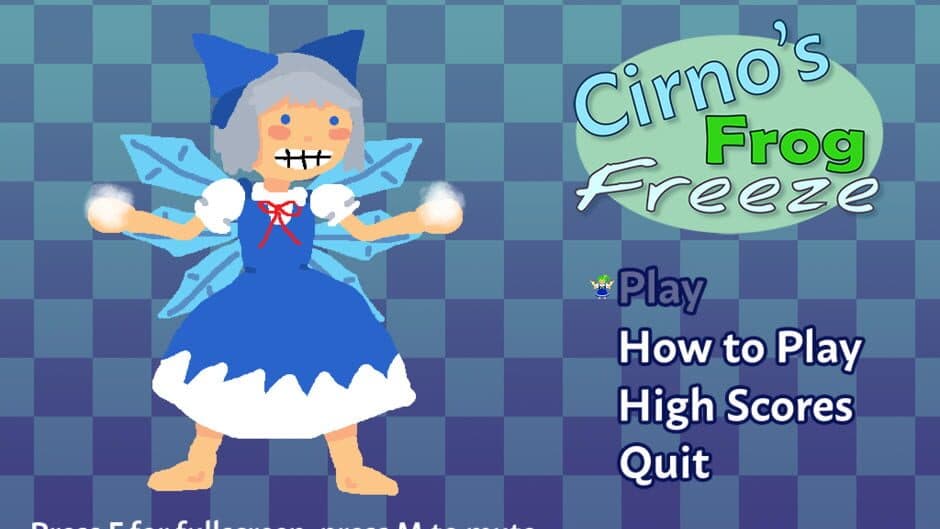 Скриншот 2 из Cirno's Frog Freeze