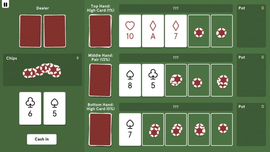 Скриншот 1 из Texas Lane'em Poker