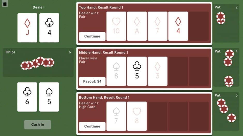Скриншот 2 из Texas Lane'em Poker