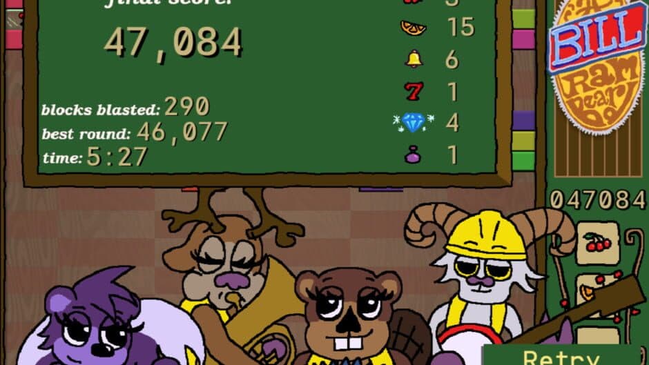 Скриншот 3 из Bill Rambeard's Rad Bad Blasterball