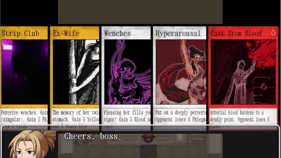 Скриншот 1 из World Pole Gaiden Rise! Mark of the Deck 2: Sanguine & Melancholia
