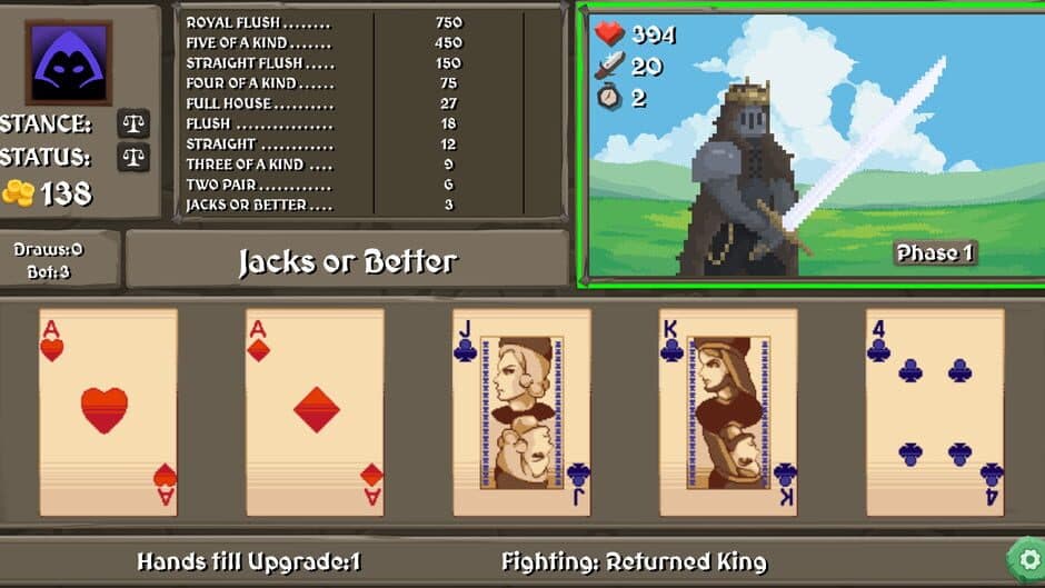 Скриншот 1 из Video Poker Rogue
