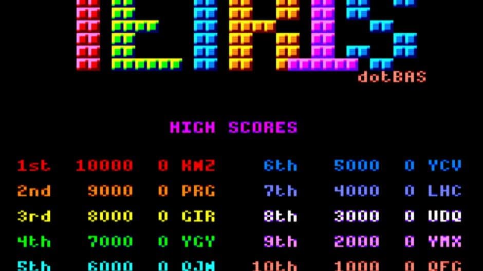 Скриншот 4 из Tetris Dotbas
