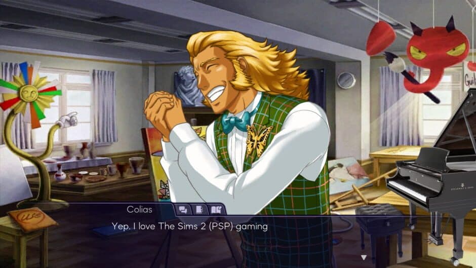 Скриншот 4 из Ace Attorney Investigations 0: Quercus Alba Dating Simulator