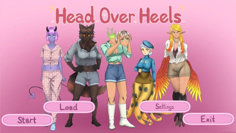 Скриншот 1 из Head Over Heels: Monster Girl Dating Sim