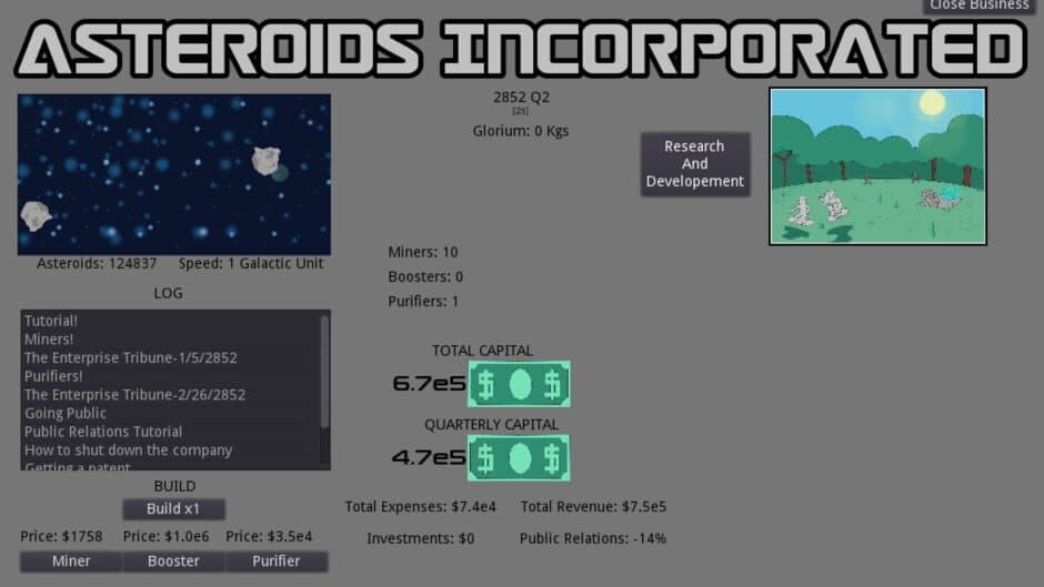 Скриншот 3 из Asteroids, Inc.