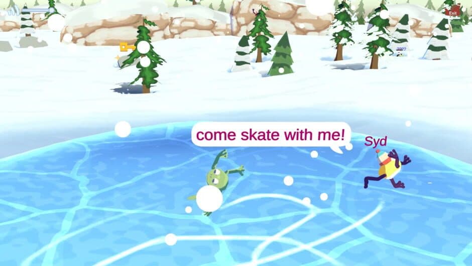 Скриншот 1 из Jazzy the Frog Goes Home for the Holidays