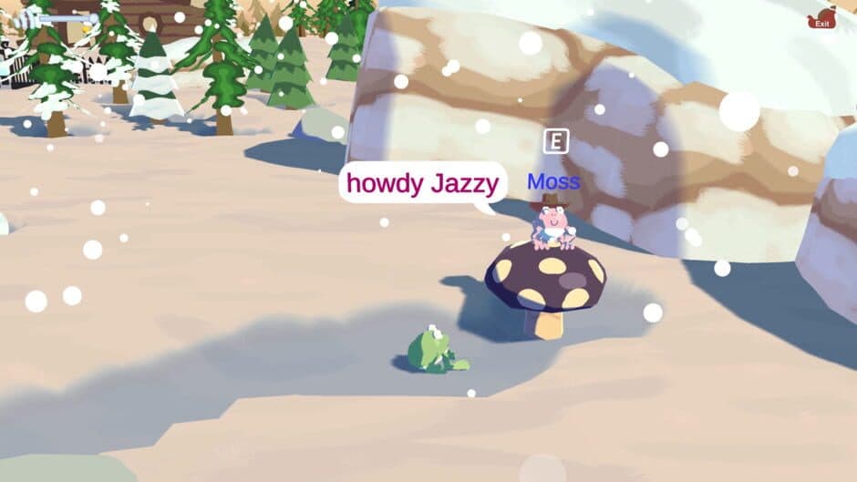 Скриншот 2 из Jazzy the Frog Goes Home for the Holidays