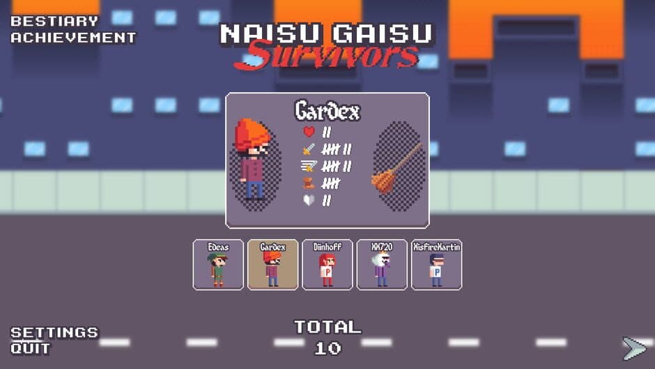 Скриншот 1 из Naisu Gaisu Survivors