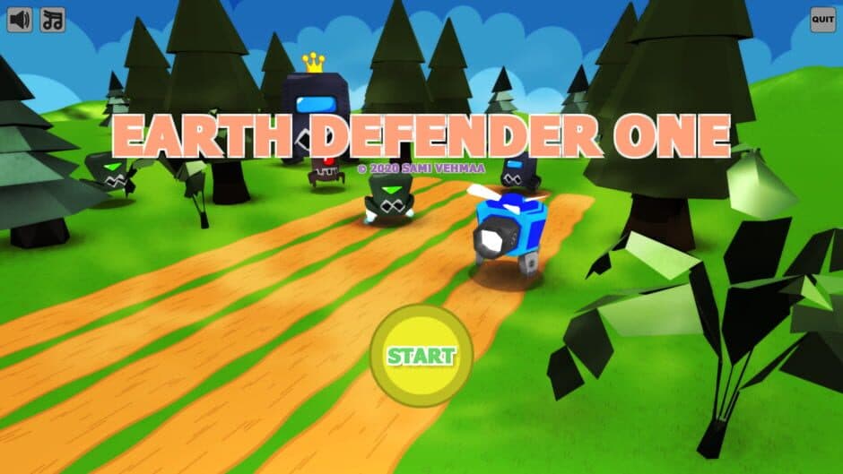Скриншот 1 из Earth Defender One