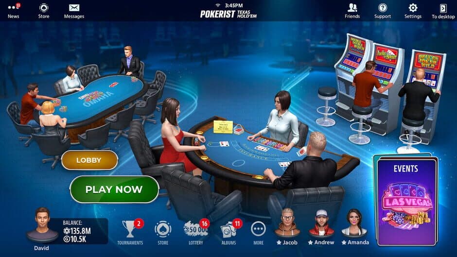 Скриншот 3 из Texas Hold'em Poker: Pokerist