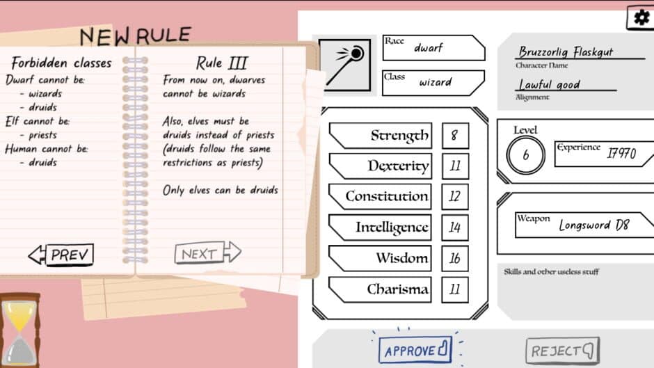Скриншот 3 из Character Sheets, Please