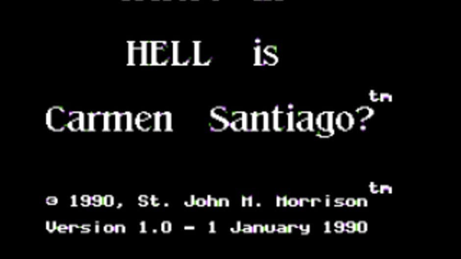 Скриншот 1 из Where in Hell is Carmen Santiago?