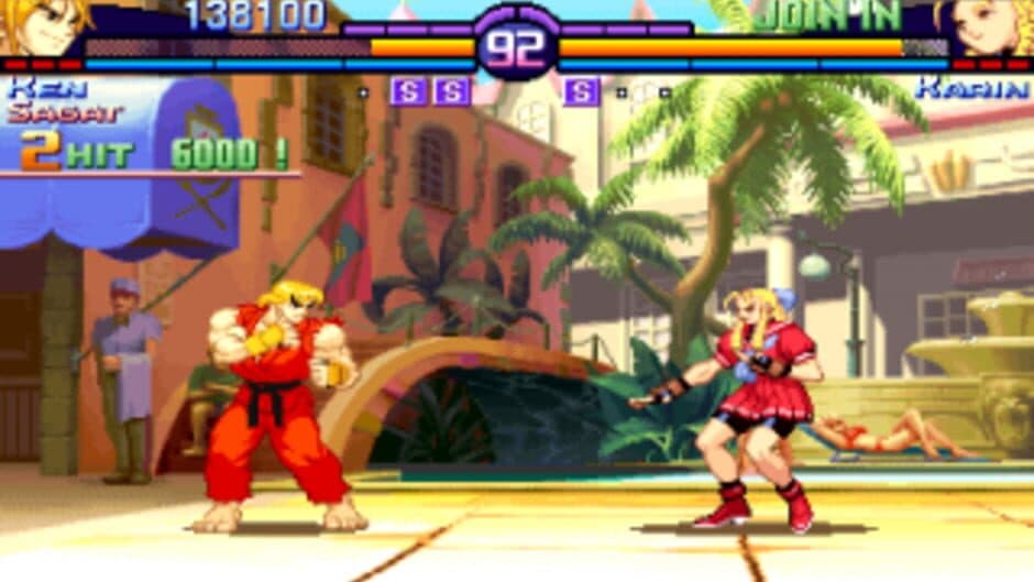 Скриншот 2 из Street Fighter Zero 3 Mix