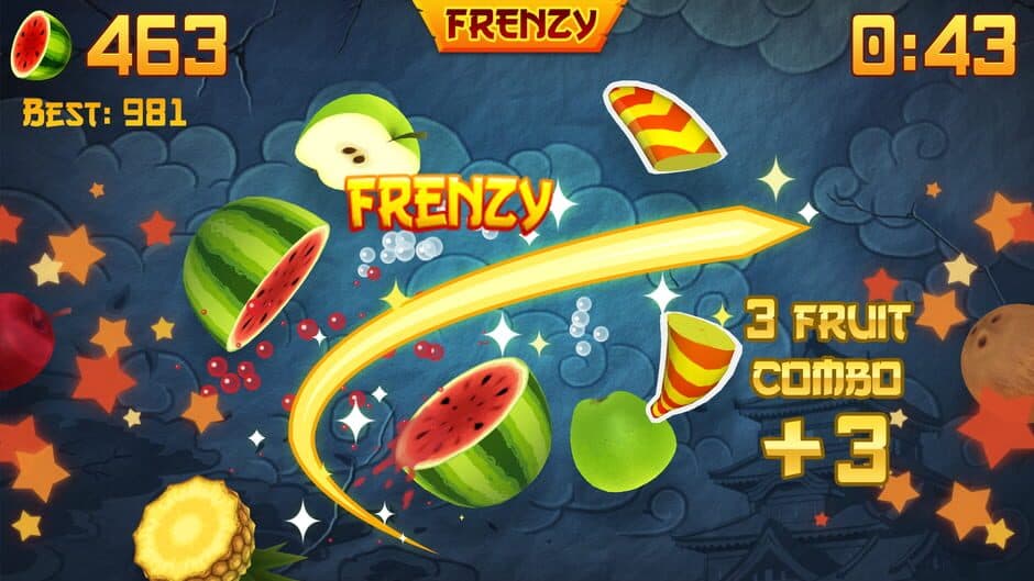 Скриншот 4 из Fruit Ninja Classic+