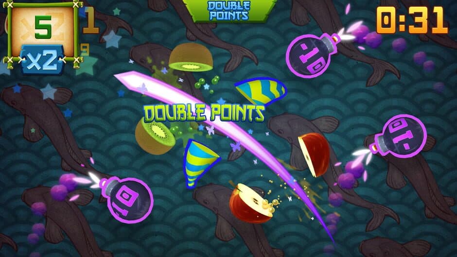 Скриншот 2 из Fruit Ninja Classic+