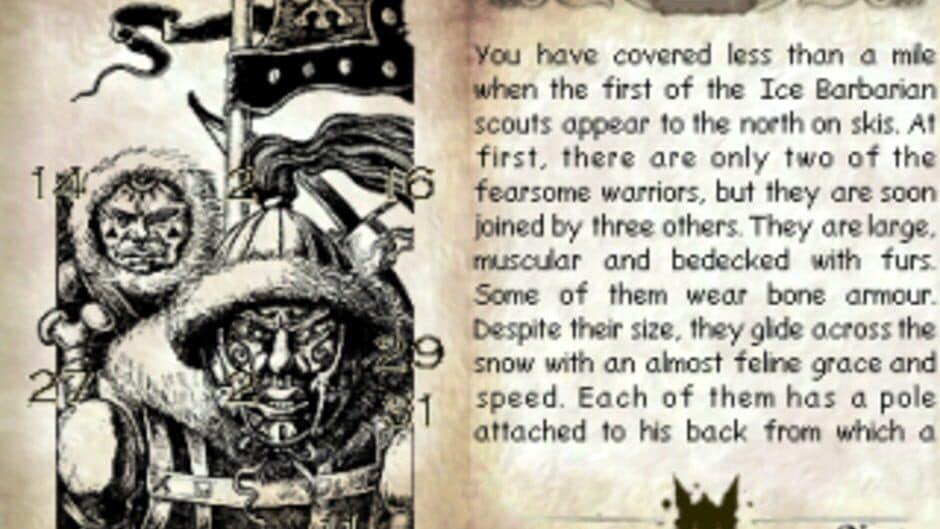 Скриншот 2 из Lone Wolf DS III: The Caverns of Kalte