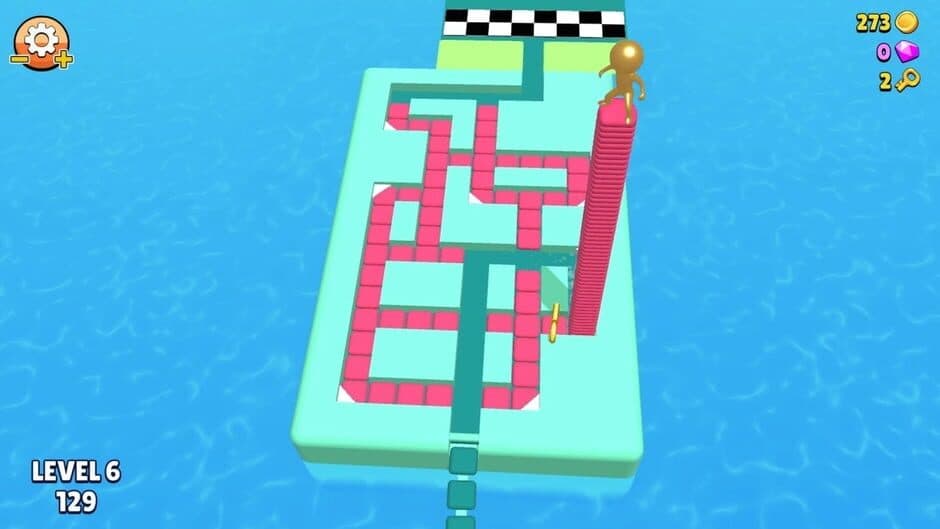 Скриншот 3 из Bridge Race & Stacky Dash