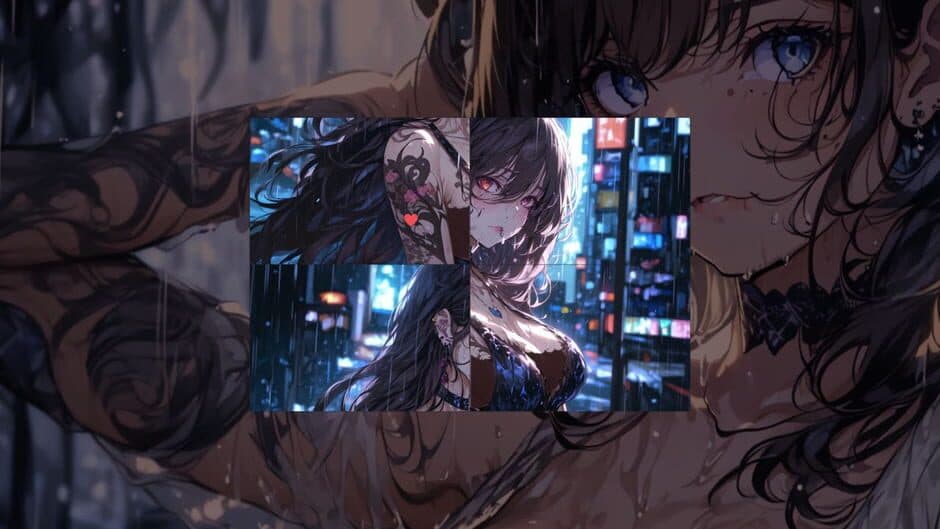 Скриншот 1 из Wet Whispers: Anime Shift Puzzles