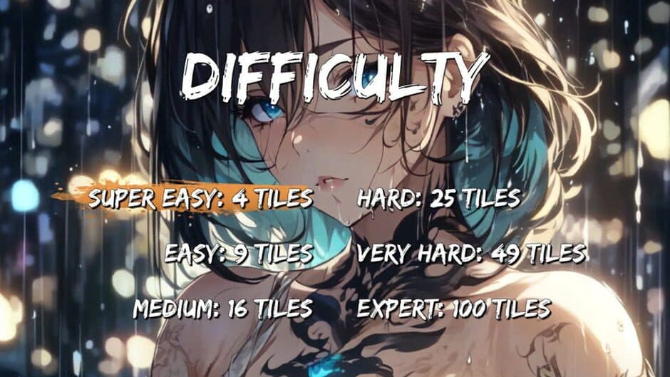 Скриншот 2 из Wet Whispers: Anime Shift Puzzles