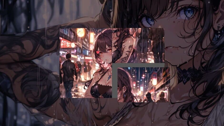 Скриншот 4 из Wet Whispers: Anime Shift Puzzles