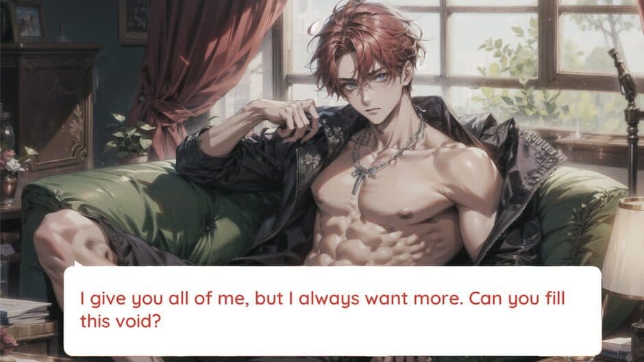 Скриншот 1 из Yandere Anime Boyfriend: A Day with Your Husbando Sim