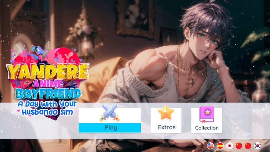 Скриншот 4 из Yandere Anime Boyfriend: A Day with Your Husbando Sim