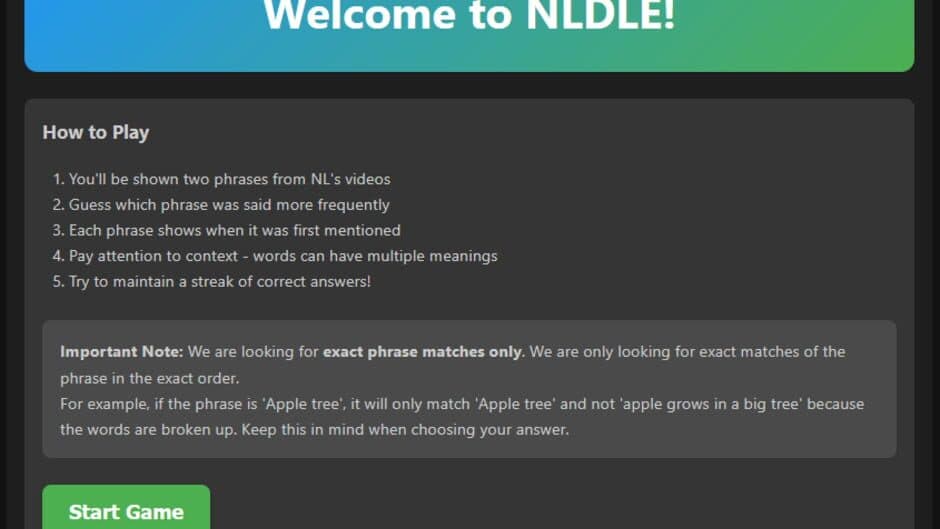 Скриншот 1 из NLdle