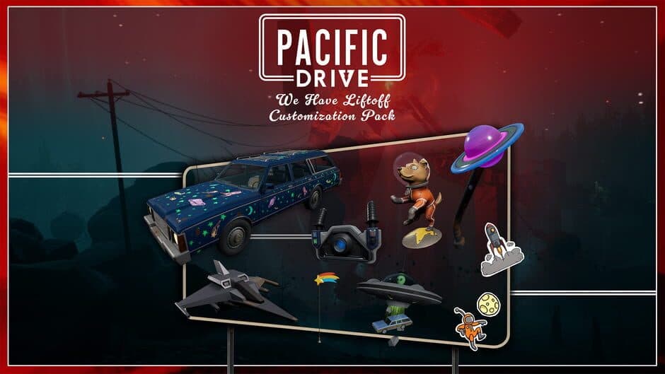 Скриншот 1 из Pacific Drive: We Have Liftoff Customization Pack