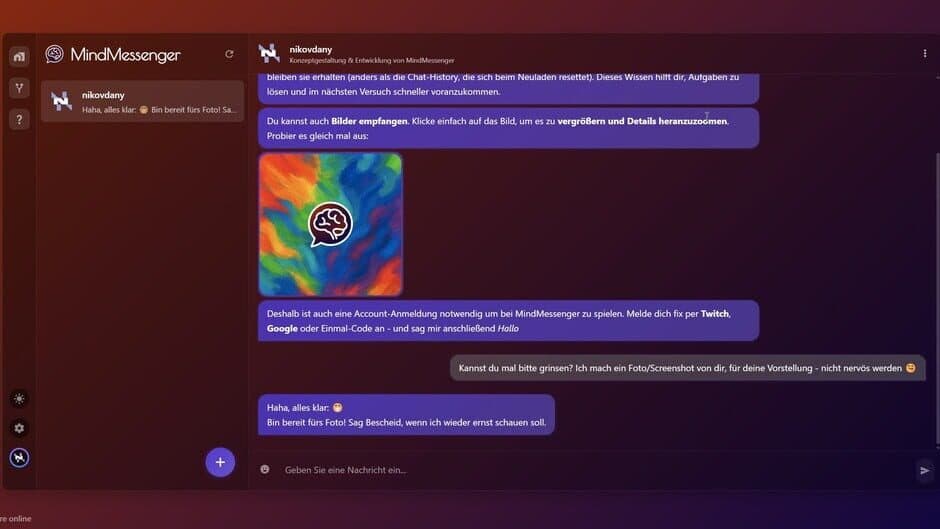 Скриншот 1 из MindMessenger