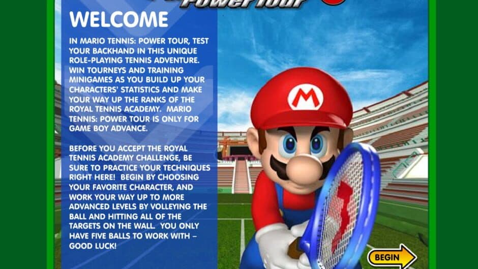 Скриншот 1 из Mario Tennis: Power Tour