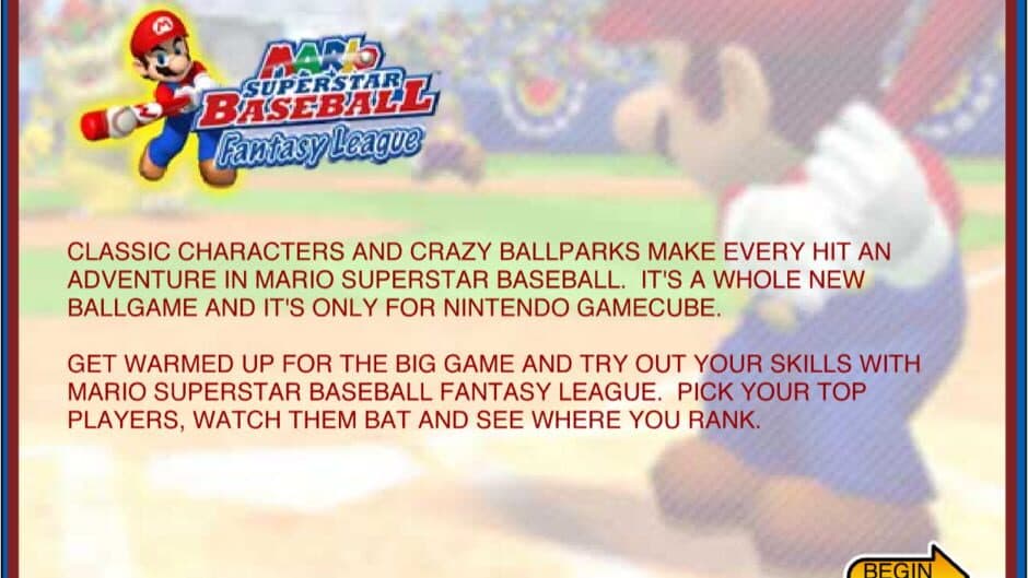 Скриншот 1 из Mario Superstar Baseball Fantasy League