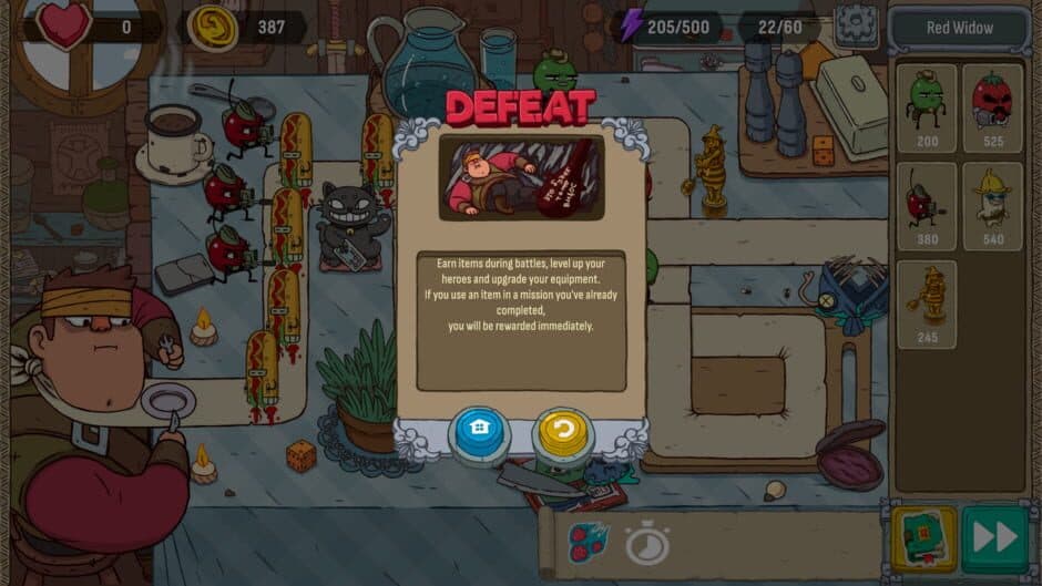 Скриншот 1 из Healthy Hero: Tower Defense