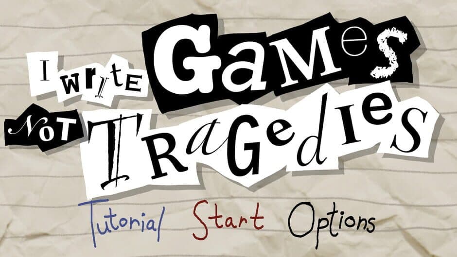 Скриншот 2 из I Write Games Not Tragedies